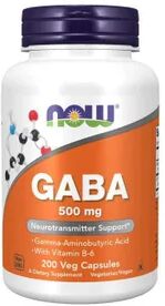 Now Gaba 500mg 100caps