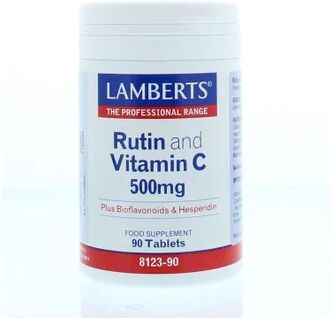 Lamberts Rutina y Vitamina C 500mg + Bioflavonoides 90comp