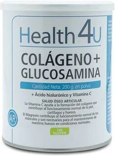 Health 4U Colágeno + Glucosamina en Polvo 200gr