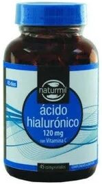 Naturmil Acido Hialurónico 120 Mg Con Vitamina C 45 Comprimidos