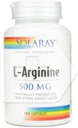 SOLARAY L-arginine 500mg 100cáps