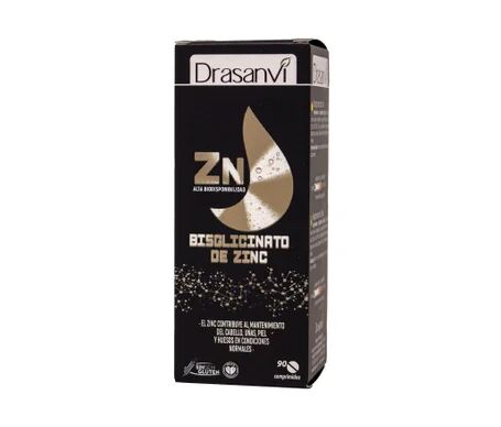 Drasanvi Mineral Bisglicinato de Zinc 90comp