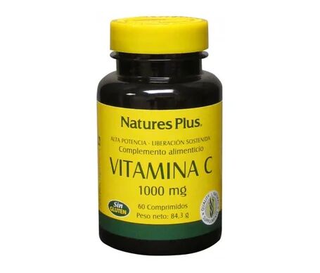 NaturesPlus Vitamina C 1000mg 60comp