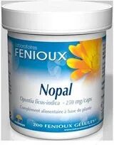 FENIOUX Nopal 250mg 200caps