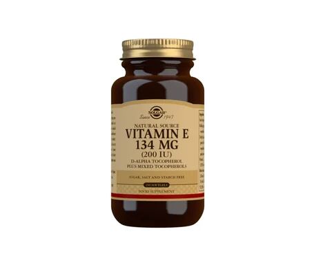 Solgar Vitamina E 200UI 134mg 250 perlas