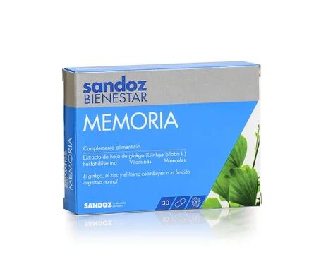 SANDOZ BIENESTAR Memoria 30cáps