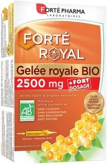 Forte Pharma Jalea real bio 2500mg 20 ampollas