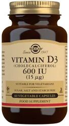 Solgar Vitamina D3 600UI 15mcg 60vcaps