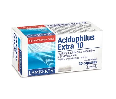 Lamberts Acidophilus Extra10 30 cápsulas