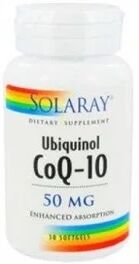 SOLARAY Ubiquinol Coenzima Q10 50mg