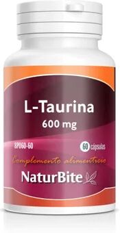 Naturbite L-Taurina 600mg60caps