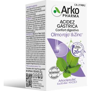 Arkopharma Arkocápsulas Acidez Gástrica 40 cápsulas Arkopharma Arkocápsulas Acidez Gástrica 40 cápsulas