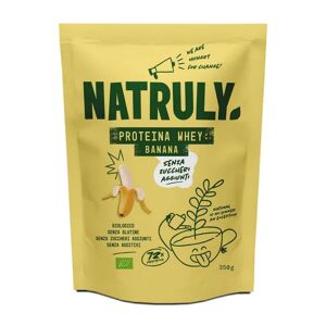 Natruly Proteina Whey 72% Banana Bio 350g