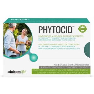 Alchem Life Phytocid Cápsulas de Hierbas - Apoyo Digestivo Alchem Life Phytocid Cápsulas de Hierbas - Apoyo Digestivo