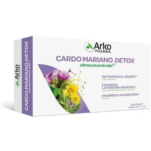 Arkopharma Arkofluido Cardo Mariano Detox 20 ampollas Arkopharma Arkofluido Cardo Mariano Detox 20 ampollas