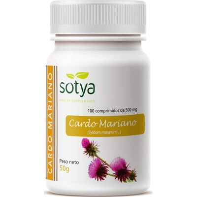 Sotya Cardo Mariano - 100 Comprimidos - Apoyo Hepático Sotya Cardo Mariano - 100 Comprimidos - Apoyo Hepático