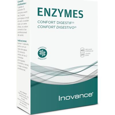 Inovance Enzimas Cápsulas - Apoyo digestivo Inovance Enzimas Cápsulas - Apoyo digestivo