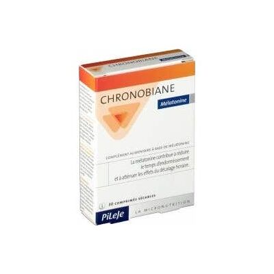 PILEJE Chronobiane Melatonina 1mg Ayuda a Dormir - Complemento Alimenticio PILEJE Chronobiane Melatonina 1mg Ayuda a Dormir - Complemento Alimenticio