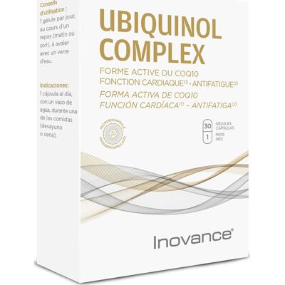 Inovance Complejo de Ubiquinol - Suplemento alimenticio - 30 cápsulas Inovance Complejo de Ubiquinol - Suplemento alimenticio - 30 cápsulas
