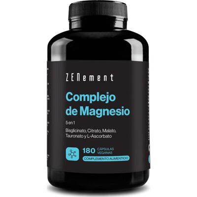 Complejo de Magnesio 5 en 1 Zenement - Suplementos Complejo de Magnesio 5 en 1 Zenement - Suplementos
