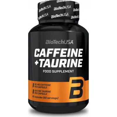 BioTechUSA Cafeína + Taurina - 60 cápsulas BioTechUSA Cafeína + Taurina - 60 cápsulas