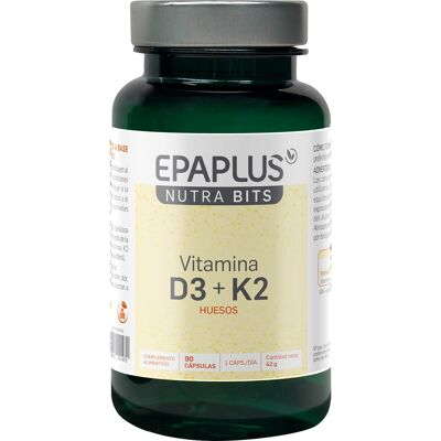 Epaplus NutraBits Vitamina D3+K2 90 caps Epaplus NutraBits Vitamina D3+K2 90 caps