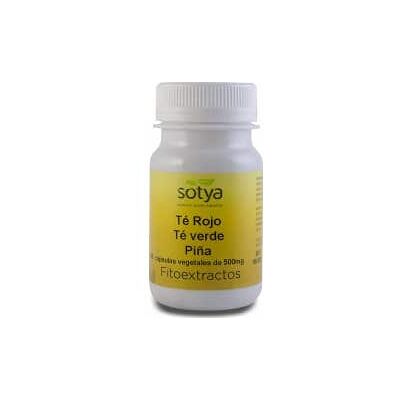 Sotya Té Verde, Té Rojo y Piña - Suplemento Alimenticio Sotya Té Verde, Té Rojo y Piña - Suplemento Alimenticio