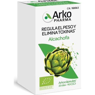 Arkopharma Arkocápsulas Alcachofa 40 cápsulas - Suplemento Dietético Arkopharma Arkocápsulas Alcachofa 40 cápsulas - Suplemento Dietético
