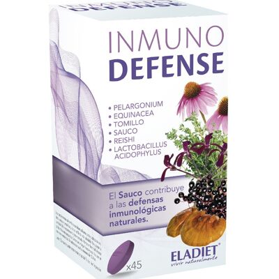 Eladiet Inmuno Defense - Zinc y Vitaminas C, D, B6, B12 - 45 Comprimidos Eladiet Inmuno Defense - Zinc y Vitaminas C, D, B6, B12 - 45 Comprimidos