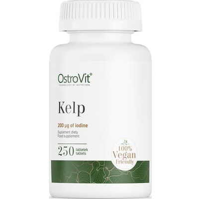 OstroVit Kelp - Suplemento vegano para la tiroides OstroVit Kelp - Suplemento vegano para la tiroides