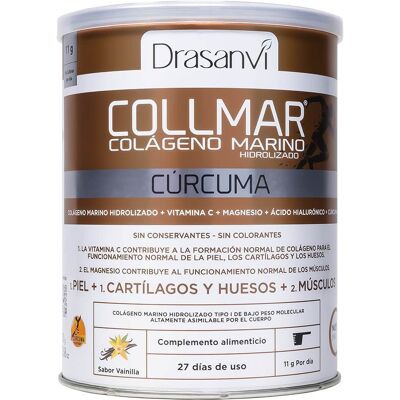 Drasanvi Collmar® Colágeno Marino + Magnesio + Cúrcuma Sabor Vainilla 300g Drasanvi Collmar® Colágeno Marino + Magnesio + Cúrcuma Sabor Vainilla 300g