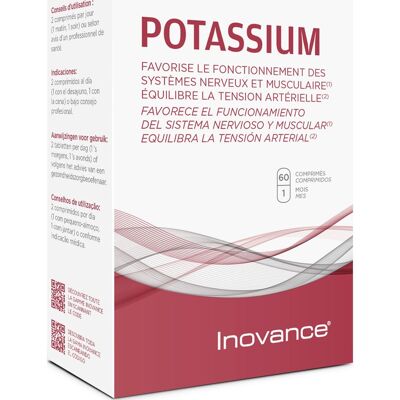 Inovance Potasio 60 Comprimidos - Suplemento Dietético Inovance Potasio 60 Comprimidos - Suplemento Dietético