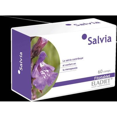 Eladiet Salvia - 60 Comprimidos - Complemento Alimenticio Eladiet Salvia - 60 Comprimidos - Complemento Alimenticio