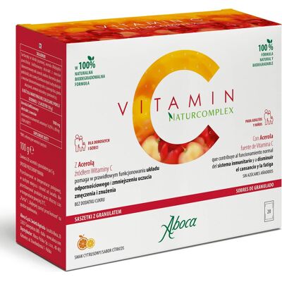 Aboca Vitamin C Naturcomplex 20uds Aboca Vitamin C Naturcomplex 20uds