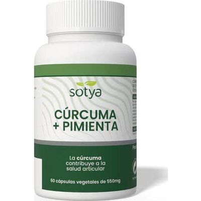 Sotya Sotya Curcumin Plus 550 mg - Suplemento alimenticio Sotya Sotya Curcumin Plus 550 mg - Suplemento alimenticio
