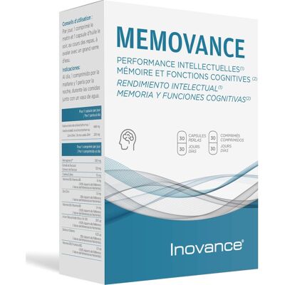Ysonut Inovance Memovance - Memoria - Complemento Alimenticio - 60 Unidades Ysonut Inovance Memovance - Memoria - Complemento Alimenticio - 60 Unidades