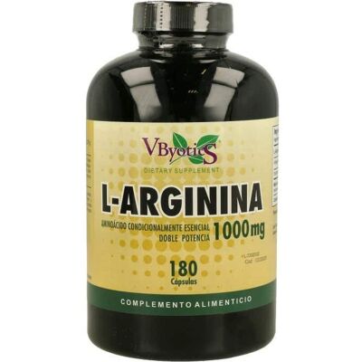 Vbyotics L-Arginina 1000 mg 180 caps Vbyotics L-Arginina 1000 mg 180 caps