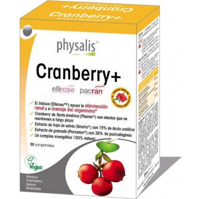 Physalis Cranberry + Bio - Comprimido Orgánico Para La Salud De La Mujer - 30 Comprimidos Physalis Cranberry + Bio - Comprimido Orgánico Para La Salud De La Mujer - 30 Comprimidos