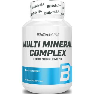 BioTechUSA Complejo Multimineral - 100 tabletas BioTechUSA Complejo Multimineral - 100 tabletas