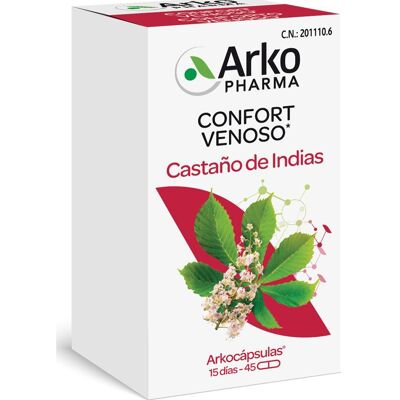 Arkopharma Arkocápsulas Castaño de Indias 45 cápsulas Arkopharma Arkocápsulas Castaño de Indias 45 cápsulas