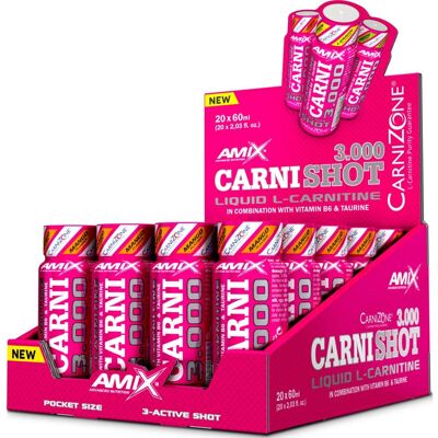 Amix CarniShot 3000 - Energía y Quemagrasas Amix CarniShot 3000 - Energía y Quemagrasas