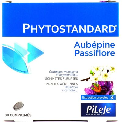 Complemento Alimentar PILEJE Phytostandard Espino Blanco y Passiflora (30 comprimidos) Complemento Alimentar PILEJE Phytostandard Espino Blanco y Passiflora (30 comprimidos)