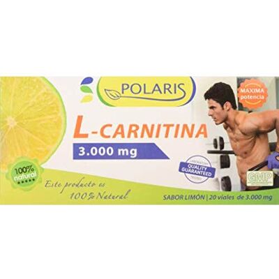 Polaris Carnitina Limón 3000 mg 20 uds Polaris Carnitina Limón 3000 mg 20 uds