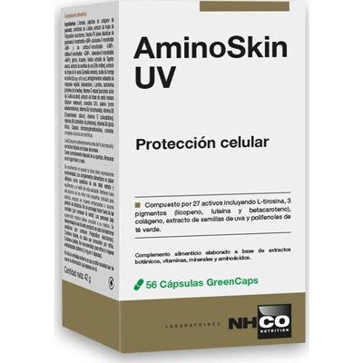 NHCO AminoSkin UV 56 Cápsulas - Suplemento para la piel NHCO AminoSkin UV 56 Cápsulas - Suplemento para la piel