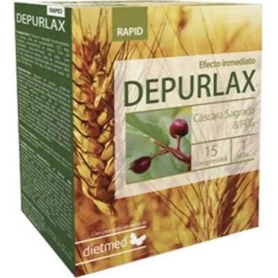 Dietmed Depurlax Aloe Vera 15 Comprimidos - Complemento Alimentar Dietmed Depurlax Aloe Vera 15 Comprimidos - Complemento Alimentar