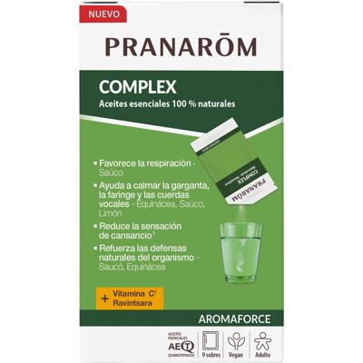 Pranarôm Pranarom Aromaforce Complex Vitamina C Ravintsara 9 Sobres Pranarôm Pranarom Aromaforce Complex Vitamina C Ravintsara 9 Sobres