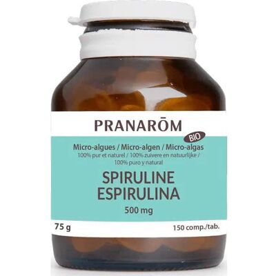 Pranarôm Espirulina 150 Comprimidos - Suplemento Alimenticio Pranarôm Espirulina 150 Comprimidos - Suplemento Alimenticio