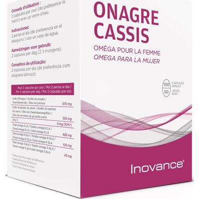 Inovance Onagre Cassis 100 perlas Inovance Onagre Cassis 100 perlas
