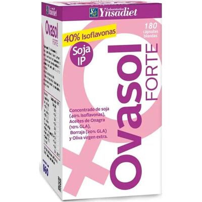 Ynsadiet Ovasol Forte 180 perlas - Suplemento alimenticio Ynsadiet Ovasol Forte 180 perlas - Suplemento alimenticio