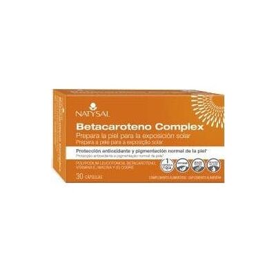 Natysal Betacaroteno Complex 30 caps Natysal Betacaroteno Complex 30 caps
